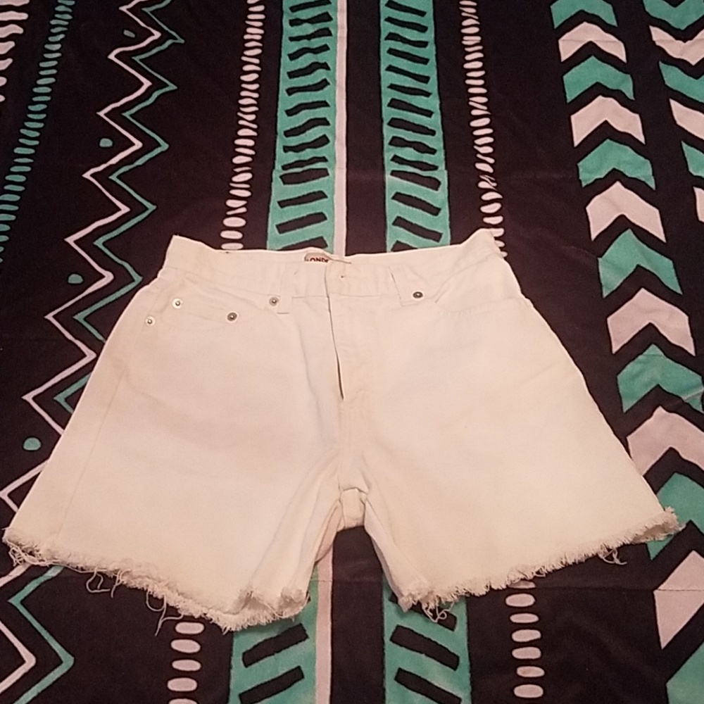 White shorts